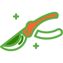 Hand pruner icon.