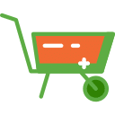 Wheelbarrow icon